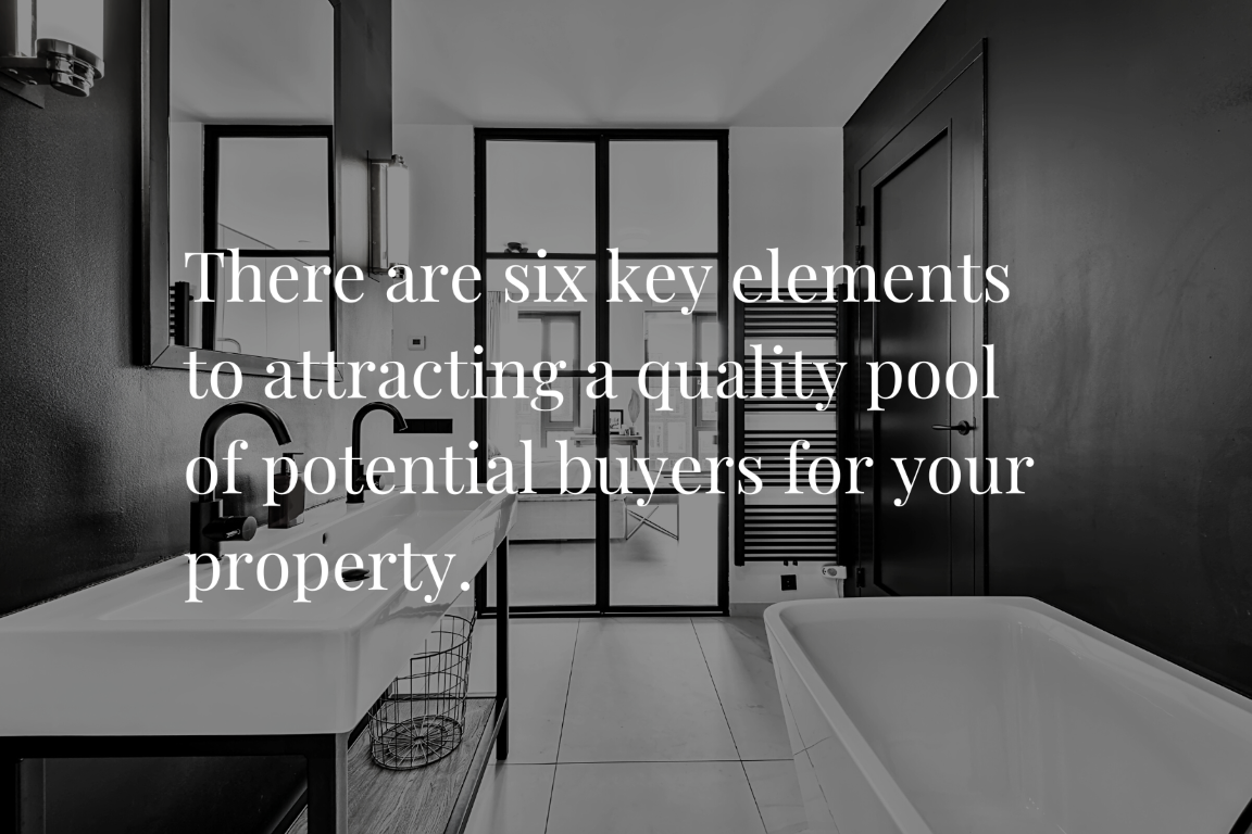 How do you attract the right buyer?
