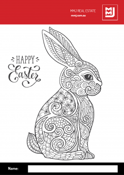 Colouring In Sheet Easter 2019 1