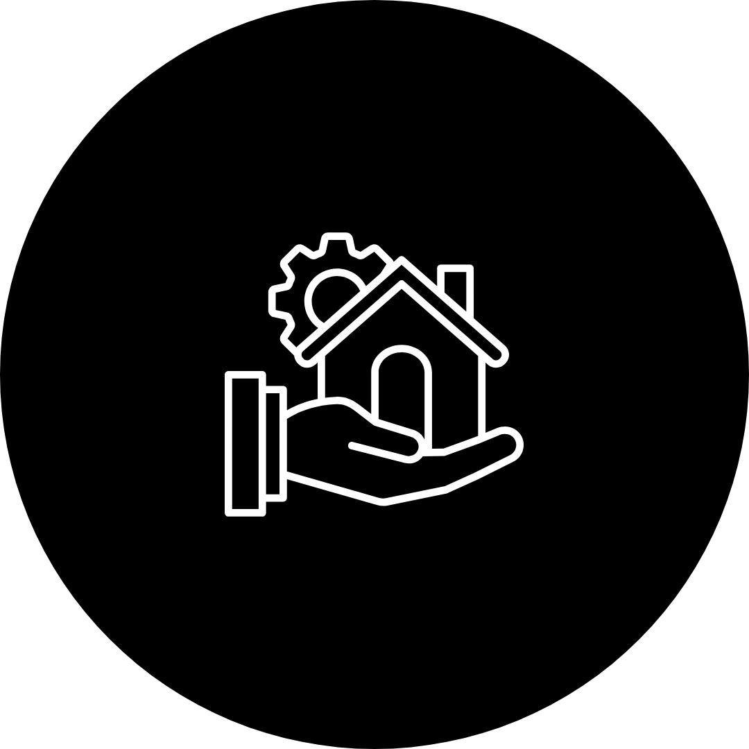 Property Management and sales black1
