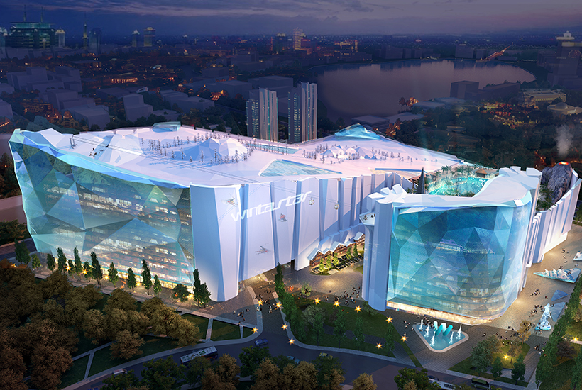 China to build world’s largest indoor ski resort.