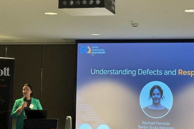Rachael Ferrante Shares Expertise on Building Defects at SCAWA Seminar